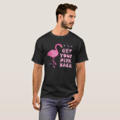 Get Your Pink Back Flamingo Women s Girl s T-shirt (Voorkant volledig)