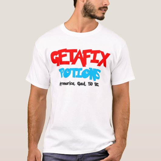 Getafix Potions Gaul T-shirt (Voorkant)