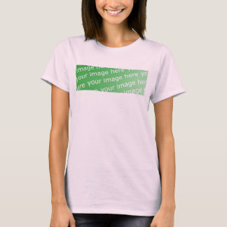 Getailleerd T-shirt voor dames van biologisch kato