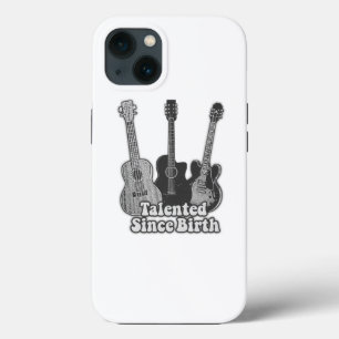 Getalenteerd sinds de geboorte.  zwarte en witte g Case-Mate iPhone case