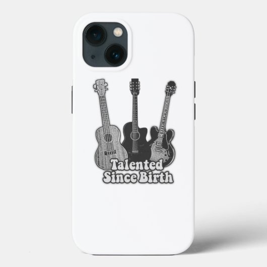 Getalenteerd sinds de geboorte. zwarte en witte g Case-Mate iPhone case (Achterkant)
