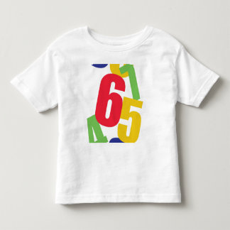 getallen kinder shirts