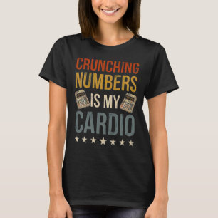 Getallen Kraken Is Mijn Cardio Grappige Gym T-Shir T-shirt