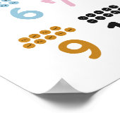 Getallen leren poster (Hoek)