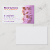 getallen modern visitekaartje (Voorkant / Achterkant)