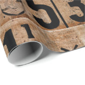  getallen Verpakkingspapier voor loskoppeling Cadeaupapier (Rol Hoek)