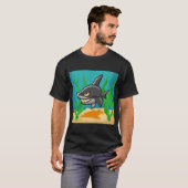 Getande haai t-shirt (Voorkant volledig)