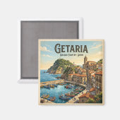 Getaria Spanje Magneet (Voorkant / Achterkant)
