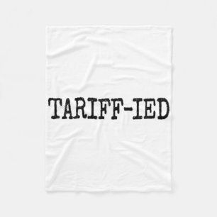 Getariffeerde Trump Anti-tarief Doodsbang Fleece Deken