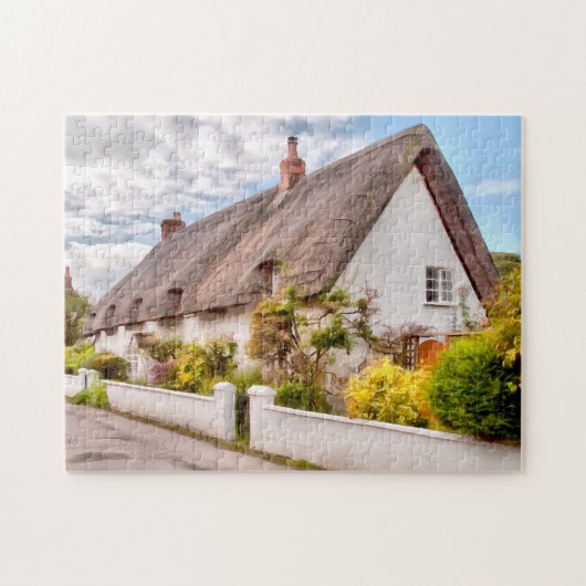 Getatched Cottage-1 Legpuzzel (Horizontaal)
