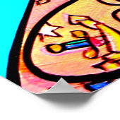 getatoeëerd blonde poster (Hoek)