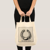 "Getatoeëerd geluk" Tote Bag (Voorkant (product))