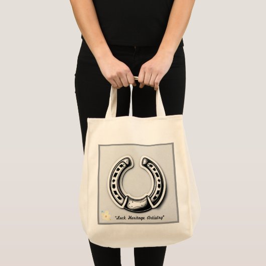 "Getatoeëerd geluk" Tote Bag (Voorkant (product))