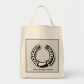 "Getatoeëerd geluk" Tote Bag (Voorkant)