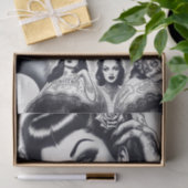  getatoeëerd Gothic meisje Tissuepapier (Geschenk)