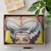  getatoeëerd horror meisje tissuepapier (Geschenk)