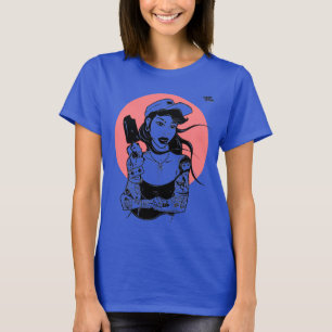 Getatoeëerd Ice Cream Girl T-Shirt