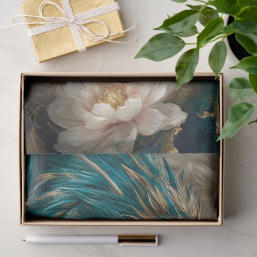 Getatoeëerd Man Dragon Fantasy Tissue Paper Tissuepapier (Geschenk)