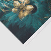 Getatoeëerd Man Dragon Fantasy Tissue Paper Tissuepapier (Detail)