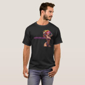 Getatoeëerd Muscle Girl Musclescape T-shirt (Voorkant volledig)