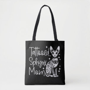 getatoeëerd Sphynx Moeder Kat Gift Tote Bag