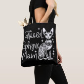 getatoeëerd Sphynx Moeder Kat Gift Tote Bag (Dichtbij)