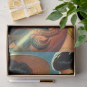 Getatoeëerde  Beach Pin-ups Tissuepapier (Geschenk)