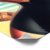 Getatoeëerde boze meisjes poster (Hoek)