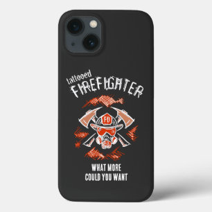 Getatoeëerde brandweerman. Wat wil je nog meer. Case-Mate iPhone Case