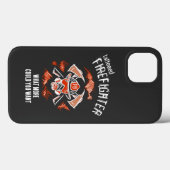 Getatoeëerde brandweerman. Wat wil je nog meer. Case-Mate iPhone Case (Achterkant (horizontaal))