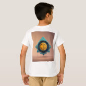 Getatoeëerde canvasinkt Uw verhaal Draag uw kunst- T-shirt (Achterkant volledig)