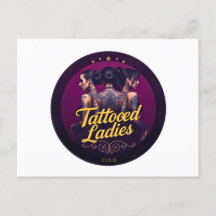 Getatoeëerde damesclub, Paarse