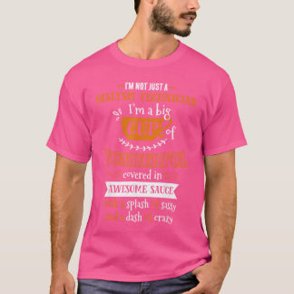 Getatoeëerde Dialysisechnician Grote Beker met Awe T-shirt