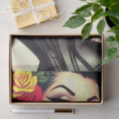 getatoeëerde heksenpin-up tissuepapier (Geschenk)