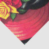 getatoeëerde heksenpin-up tissuepapier (Detail)