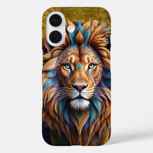 Getatoeëerde leeuw in surrealistische stijl cover