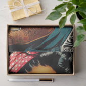 getatoeëerde mechanische pin-up tissuepapier (Geschenk)