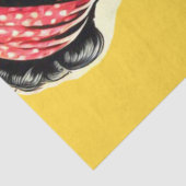 getatoeëerde mechanische pin-up tissuepapier (Detail)