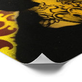 getatoeëerde mona lisa poster print (Hoek)