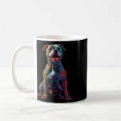 Getatoeëerde Pitbull Dog Tattoos Pitbull Getatoeëe Koffiemok (Links)