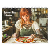 Getatoeëerde Pizza – Kalender (Hoes)