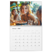 Getatoeëerde Pizza – Kalender (Jan 2027)