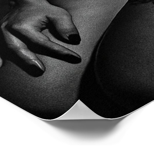 getatoeëerde stilte poster (Hoek)