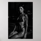 getatoeëerde stilte poster (Voorkant)