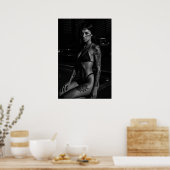 getatoeëerde stilte poster (Keuken)