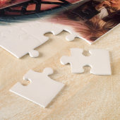 Getatoeëerde vintage pin-up legpuzzel (Zijkant)