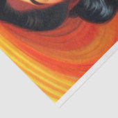 Getatoeëerde zomerpin-up tissuepapier (Detail)