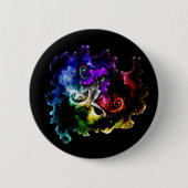 Getatoonde Knop Ronde Button 5,7 Cm (Voorkant)