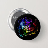 Getatoonde Knop Ronde Button 5,7 Cm (Voorkant /achterkant)