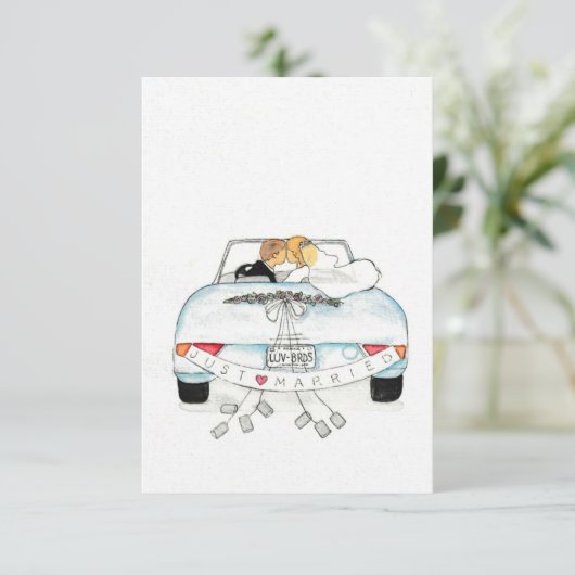 Getaway Car Save The Date (Staand voorkant)